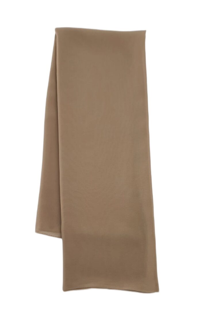 CHIFFON SJAL - CAMEL