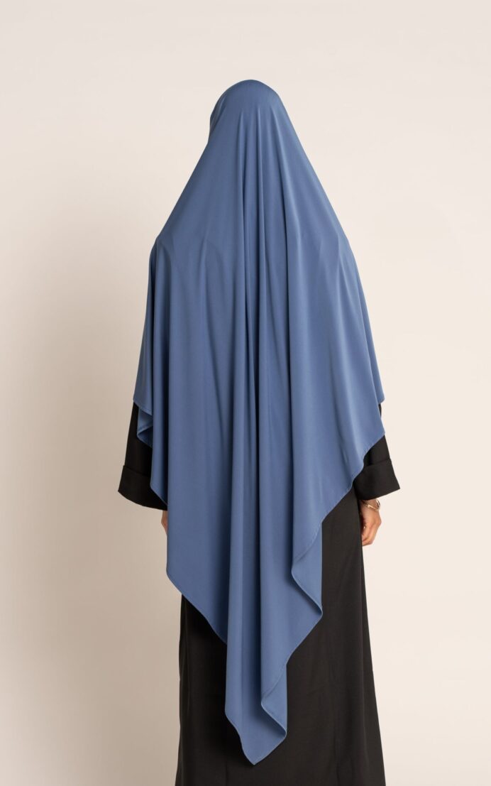 XL Premium jersey khimar - blå