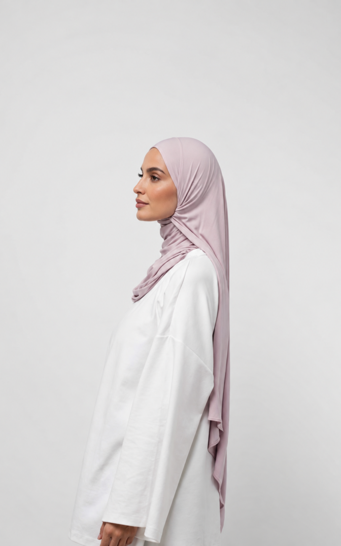 Bamboo hijab - lilla